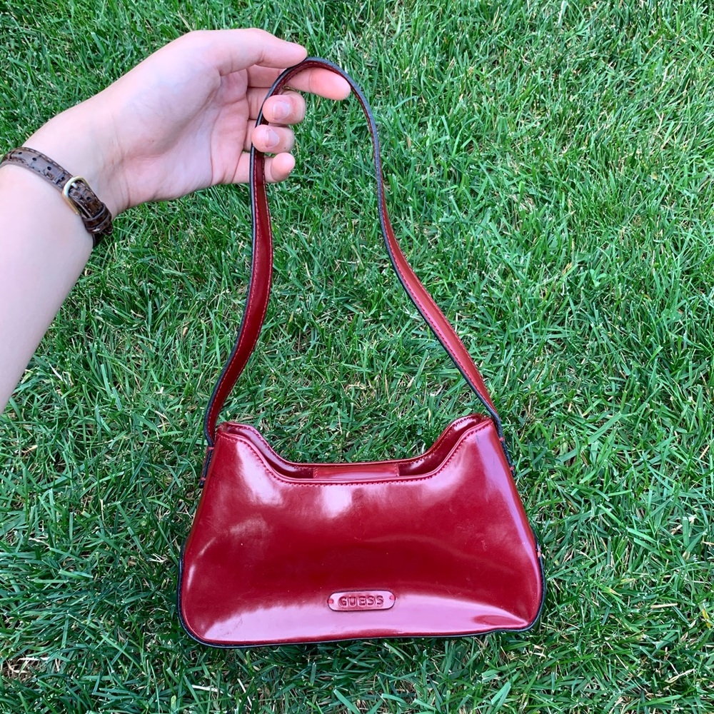 Cherry red Guess mini bag 🍒